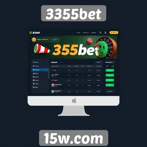 Estudo sobre a interface e usabilidade do site 3355bet