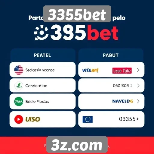Métodos de pagamento aceitos pelo 3355bet